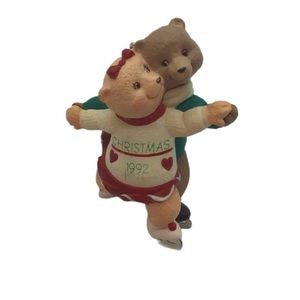 Hallmark 1992 “Love to Skate” Ornament